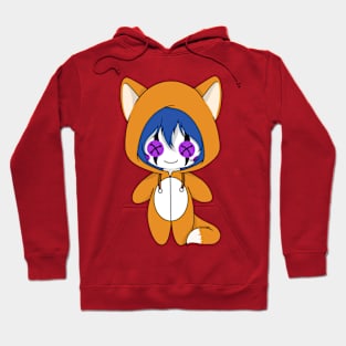 creepypasta candy pop fox costume doll Hoodie